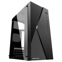 BUBALUS 大水牛 牛仔K M-ATX机箱 半侧透 黑色