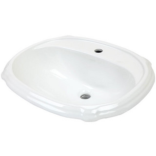 KOHLER 科勒 珀特勒系列 K-2189T-1-0 单孔修边式台上盆