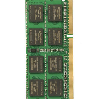 Kingston 金士顿 KVR系列 DDR3 1333MHz 笔记本内存 普条 绿色 2GB KVR13S9S6/2