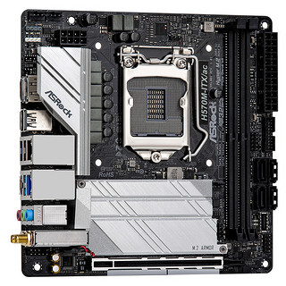 ASRock 华擎 H570M-ITX/ac MINI-ITX主板（intel LGA1200、H570）