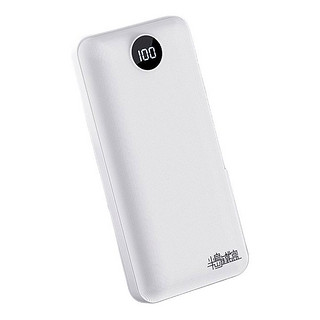 PADO 半岛铁盒 A21PLUS 移动电源 白色 20000mAh Micro-B/Type-C 10W 快充