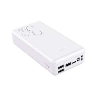 PADO 半岛铁盒 A30 移动电源 白色 30000mAh Type-C Lighting micro usb 2A快充