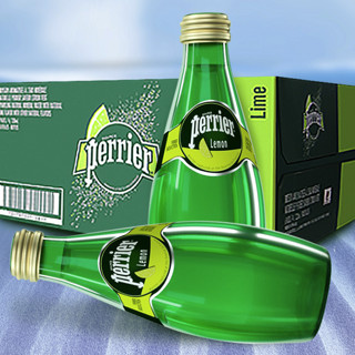 移动端：perrier 巴黎水 Perrier巴黎水村上隆柠檬矿泉水330ml整箱柠檬苏打水气泡水饮料