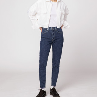 Levi's 李维斯 午夜蓝牌 日本制系列 女士牛仔长裤 86642-0007 蓝色 30