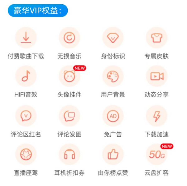 酷我音乐豪华VIP会员年卡