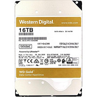 Western Digital 西部数据 金盘系列 3.5英寸 企业级硬盘 16TB（7200rpm、512MB）WD161VRYZ