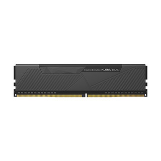 KLEVV 科赋 雷霆系列 DDR4 2666MHz 台式机内存 马甲条 黑色 8GB KD48GU880-26N160T