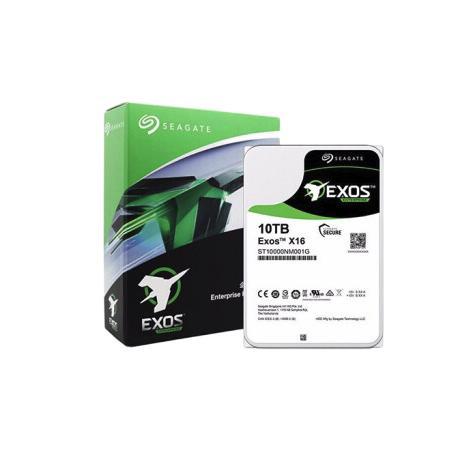 SEAGATE 希捷 银河Exos X16系列 3.5英寸 企业级硬盘 10TB（7200rpm、CMR）ST10000NM001G