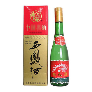 西凤酒 高脖绿瓶 2006年 55%vol 凤香型白酒 500ml 单瓶装