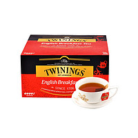 88VIP：TWININGS 川宁 英式早餐茶   2g*50片