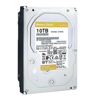 Western Digital 西部数据 金盘系列 3.5英寸 企业级硬盘 10TB（7200rpm、256MB）WD102VRYZ