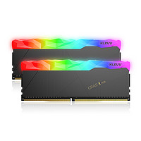 KLEVV 科赋 CRAS X DDR4 3200Hz 台式内存条 16GB（8GBx2）RGB灯条