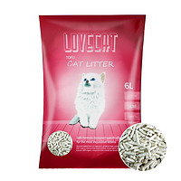 LOVECAT 爱宠爱猫 豆腐猫砂 2kg 原味