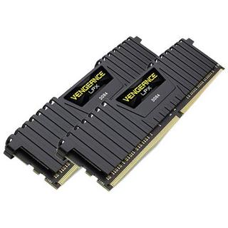 USCORSAIR 美商海盗船 复仇者LPX系列 DDR4 3000MHz 台式机内存 马甲条 黑色 8GB