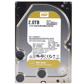 Western Digital 西部数据 金盘系列 3.5英寸 企业级硬盘（7200rpm、512MB）