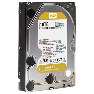 Western Digital 西部数据 金盘系列 3.5英寸 企业级硬盘（7200rpm、512MB）