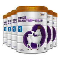 Synutra 圣元 优博圣特拉慕系列 婴儿羊奶粉 国产版 1段 900g*6罐