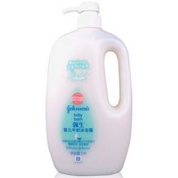 Johnson & Johnson 强生 婴儿牛奶沐浴露 1kg+ 秋田满满抓抓乐米饼原味8g