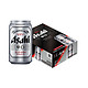 Asahi 朝日啤酒 ASAHI/朝日啤酒超爽系列生啤罐装330mlx24罐整箱装日式日系生啤