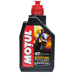 MOTUL 摩特 SCOOTER POWER 4T 5W-40 SN 全合成踏板机油 1L