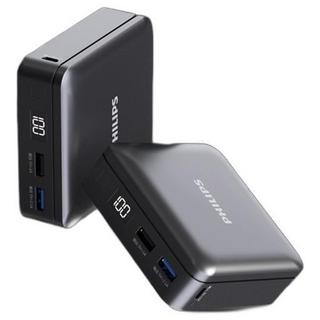 PHILIPS 飞利浦 DLP2005 移动电源 黑色 20000mAh Type-C 20W双向快充