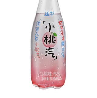 YANZHONG 延中 小桃汽 气泡水 白桃味 410ml*12瓶