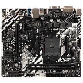 ASRock 华擎 A320M HDV R4.0 MATX主板（AMD AM4、A320）+AMD 锐龙R5-3500X CPU套装