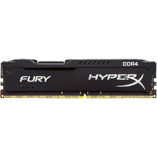 Kingston 金士顿 Fur系列 DDR4 2666MHz 台式机内存 马甲条 黑色 8GB 4GB*2 HX426C15FBK2/8