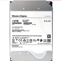 Western Digital 西部数据 Ultrastar DC系列 3.5英寸 企业级硬盘 12TB (CMR、7200rpm、256MB) HUH721212ALE600