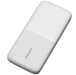 pisen品胜tsd275移动电源苹果白10000mahtypec18w双向快充