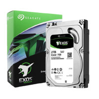 SEAGATE 希捷 银河Exos 7E8系列 2TB 3.5英寸 企业级硬盘 (7200rpm、CMR) ST2000NM0055