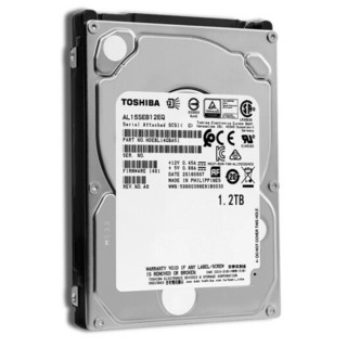 TOSHIBA 东芝 2.5英寸 企业级硬盘 1.2TB（10500rpm、128MB）AL15SEB12EQ