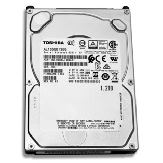 TOSHIBA 东芝 2.5英寸 企业级硬盘 1.2TB（10500rpm、128MB）AL15SEB12EQ