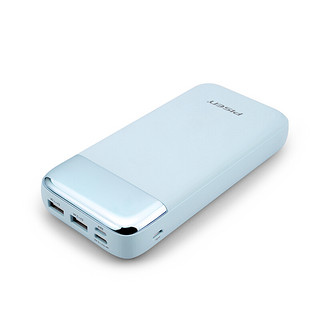 PISEN 品胜 TS-D244 移动电源 浅湖蓝 20000mAh Type-C Lightning micro usb 2.4A快充