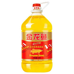 金龙鱼 黄金比例1：1：1食用植物调和油  4L/桶