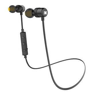 Kodak 柯达 WT-10 (黑色) 颈挂入耳式蓝牙无线运动耳机 支持线控手机通话 防水溅防汗
