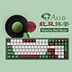Akko 艾酷 AKKO 3096DS 红豆抹茶 机械有线游戏键盘 电竞 100键 全尺寸 无光 吃鸡键盘 AKKO蓝轴