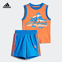 adidas 阿迪达斯 IB F TANK SET DZ2409 儿童款短袖套装