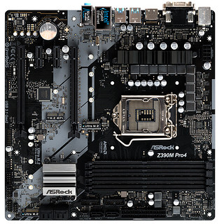 ASRock 华擎 Z390M Pro4 MATX主板（intel LGA1151、Z390）