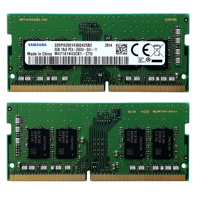 SAMSUNG 三星 DDR4 2666MHz 笔记本内存 普条