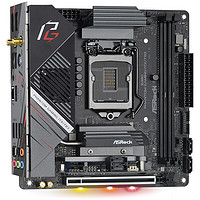 ASRock 华擎 Z490 Phantom Gaming ITX/TB3 MINI-ITX主板(intel LGA1200、Z490)