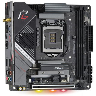 ASRock 华擎 Z490 Phantom Gaming ITX/TB3 MINI-ITX主板（intel LGA1200、Z490）