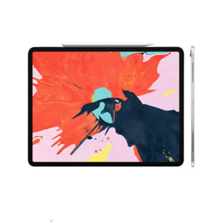 Apple 苹果 iPad Pro 2018款 12.9英寸 iOS 平板电脑(2732x2048dpi、A12X、1TB、WLAN+Cellular版、银色、MTJY2CH/A)