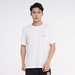 DRI-FIT 男款吸汗透气数字23印花短袖男式T恤 XS 白色