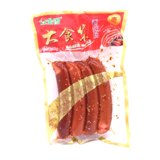 JL 金锣 大食袋 香辣肠 380g