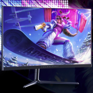ThundeRobot 雷神 LQ27C144 27英寸 VA 曲面 G-sync FreeSync 显示器(2560×1440、144Hz、99%SRGB)