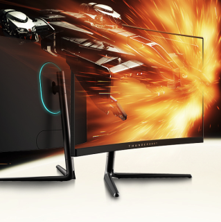 ThundeRobot 雷神 LQ27C144 27英寸 VA 曲面 G-sync FreeSync 显示器(2560×1440、144Hz、99%SRGB)