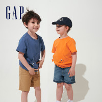 Gap 盖璞 男童趣味互动鲨鱼T恤 701702