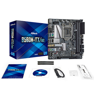 ASRock 华擎 B560M ITX/ac MINI-ITX主板（intel LGA1200、B560）