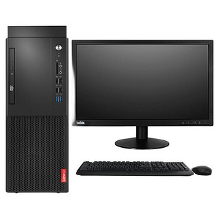 Lenovo 联想 启天 M425 八代酷睿版 22.5英寸 商用台式机 黑色 (酷睿i5-8500、核芯显卡、8GB、1TB HDD、风冷)